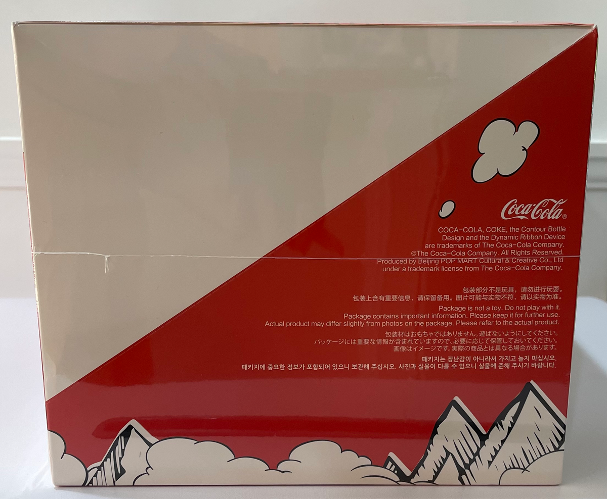POPMART LABUBU The Monsters Coca Cola Vinyl Face SEALED CASE image 4