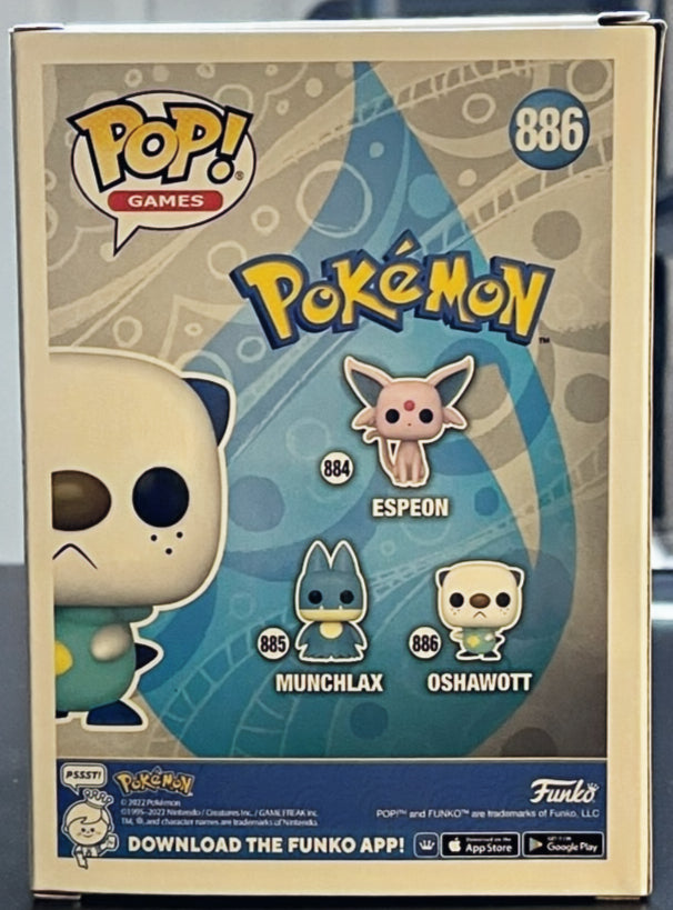 Pokemon Oshawott Funko Pop! Vinyl Figure #886 image 2