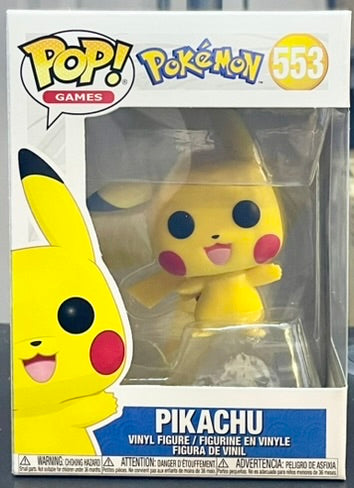 Pokemon Pikachu Waving Funko Pop! Vinyl Figure #553 image 0