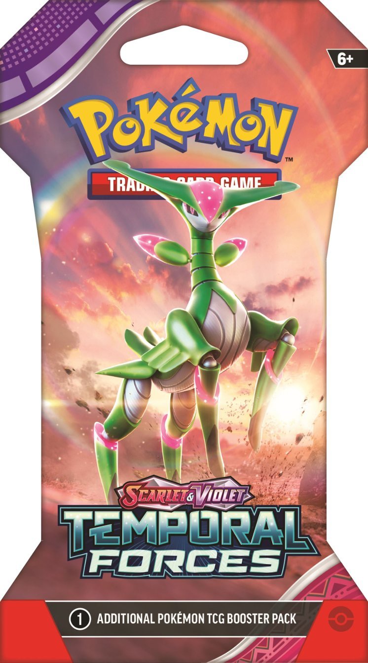 Pokemon TCG: Temporal Forces Sleeved Booster Pack - SV05 image 2