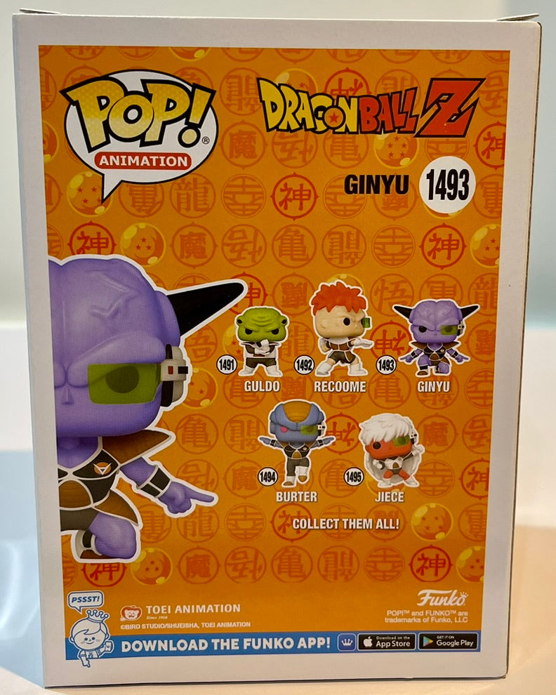 Dragon Ball Z - Ginyu GITD Funko Pop! Vinyl Figure #1493 EE Exclusive image 4