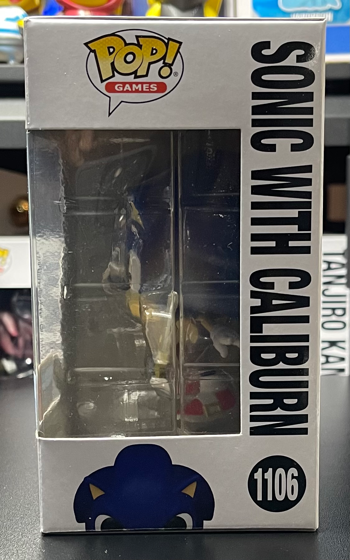 Sonic with Caliburn Funko Pop!  #1106 – Sonic the Hedgehog image 1