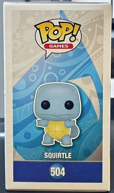 Pokemon Squirtle Funko Pop! Vinyl Figure #504 image 1