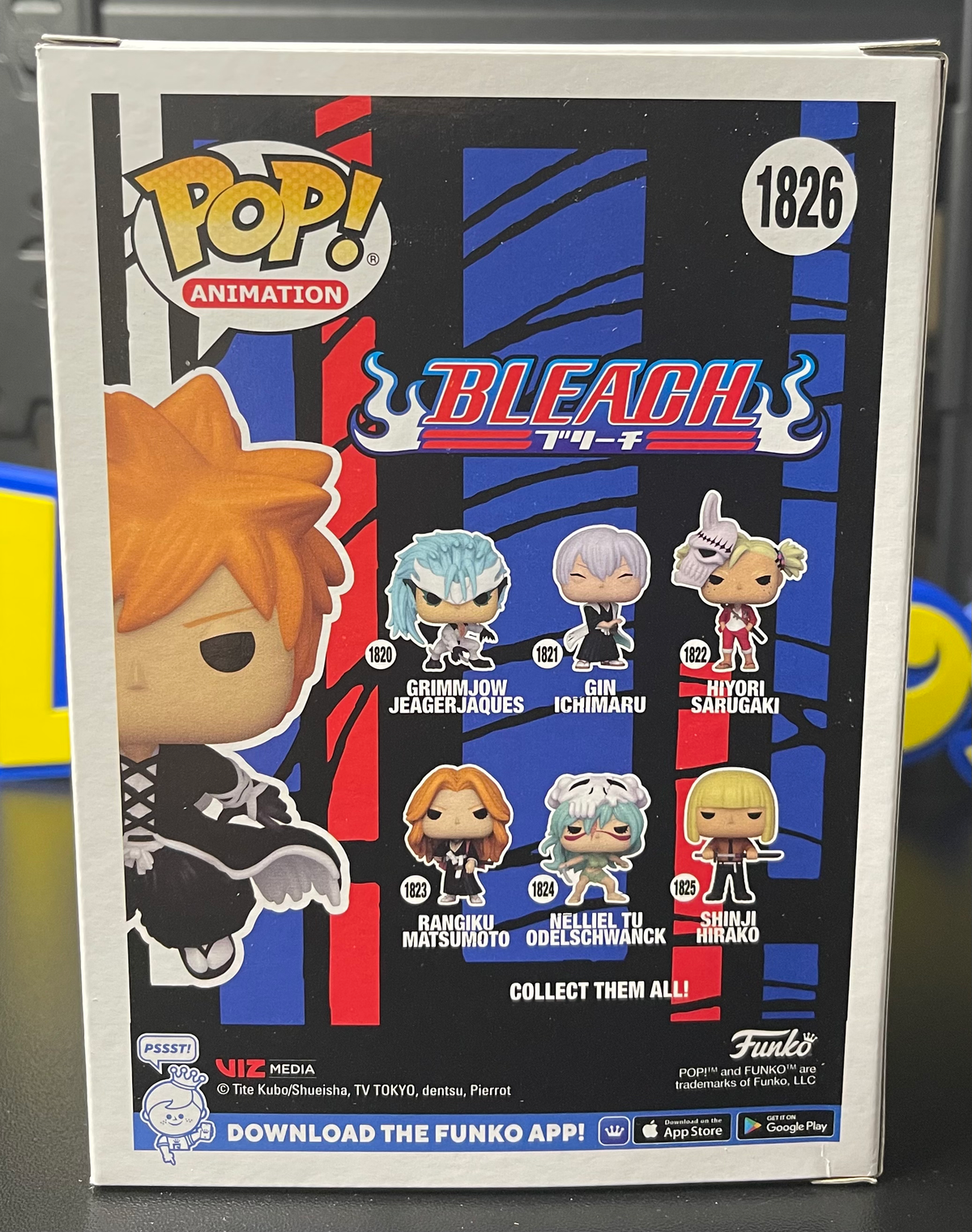 Bleach Ichigo Kurosaki Funko Pop! #1826 – Funko Exclusive image 2