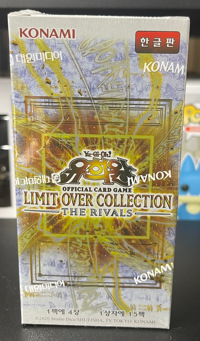 Yugioh Limit Over Collection The Rivals Booster Box Korean image 0