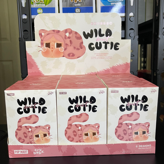 Pop Mart Cry Baby Wild but Cutie Series – Vinyl Plush Pendant - Blind Box image 0