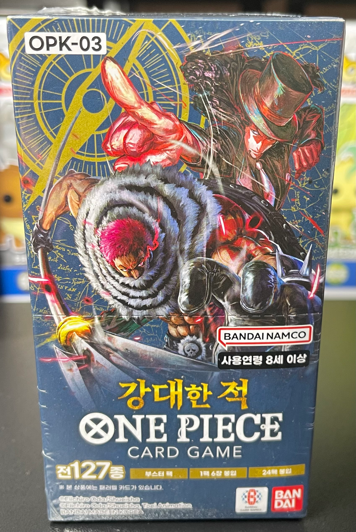 One Piece TCG Pillars of Strength Booster Box OPK-03 - Korean image 0
