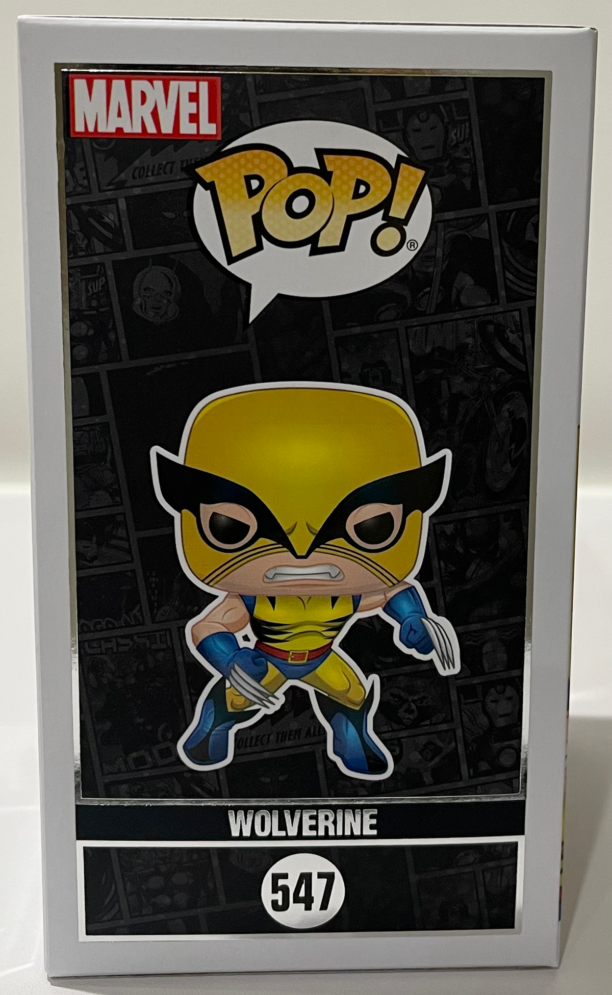 Marvel 80th First Appearance Wolverine Funko Pop! Vinyl Figure #547 image 3