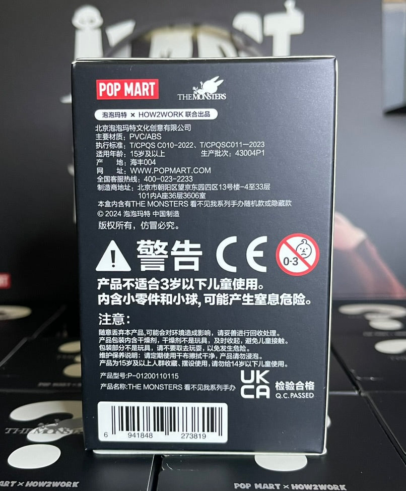 Pop Mart THE MONSTERS Almost Hidden Series Figure - Blind Box image 4