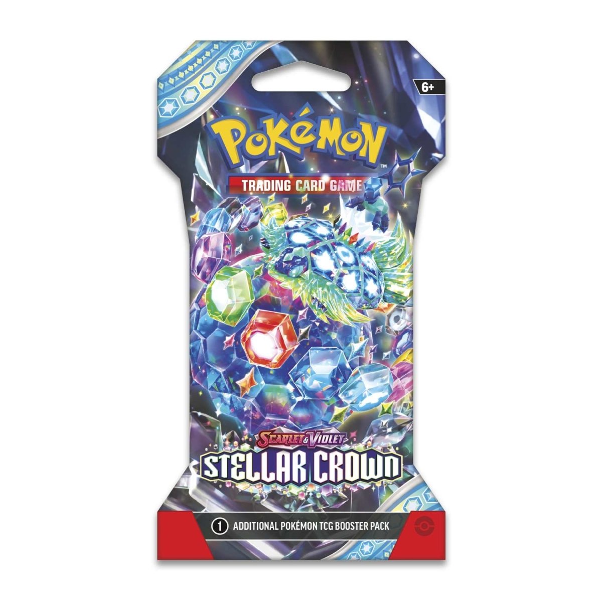Pokemon TCG: Stellar Crown Sleeved Booster Pack - SV07 image 2
