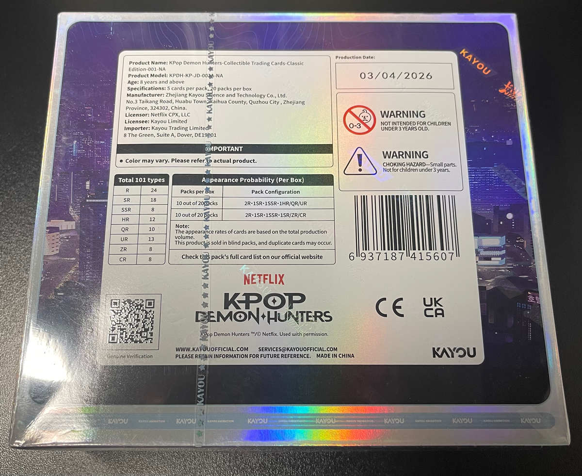 KPop Demon Hunters Classic Edition Series 1 – 20 Pack Display Box image 1