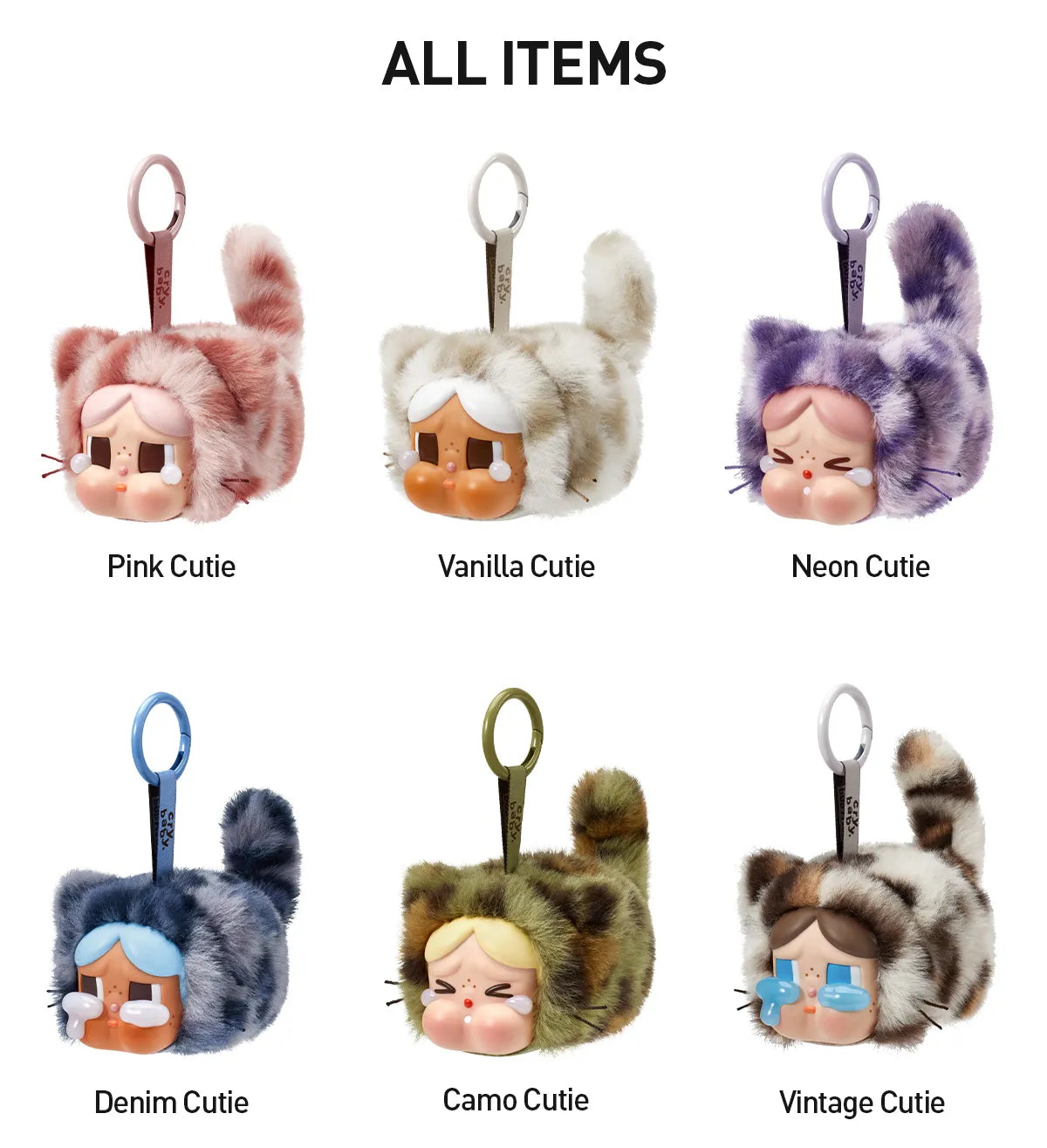 Pop Mart Cry Baby Wild but Cutie Series – Vinyl Plush Pendant - Blind Box image 3
