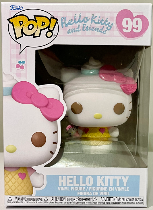 Hello Kitty and Friends Hello Kitty (Ice Cream) Funko Pop! Vinyl #99 image 0