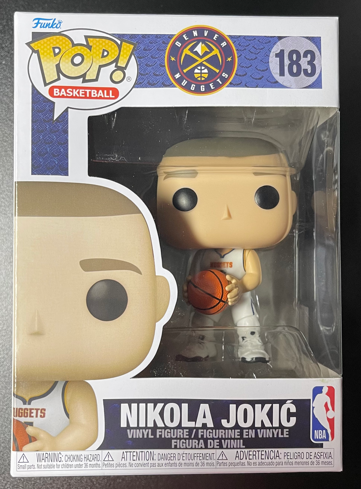 Nikola Jokic Funko Pop! #183 NBA Denver Nuggets image 0