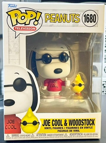 Peanuts Snoopy Joe Cool & Woodstock Funko Pop Vinyl Figure and Buddy #1680 image 0