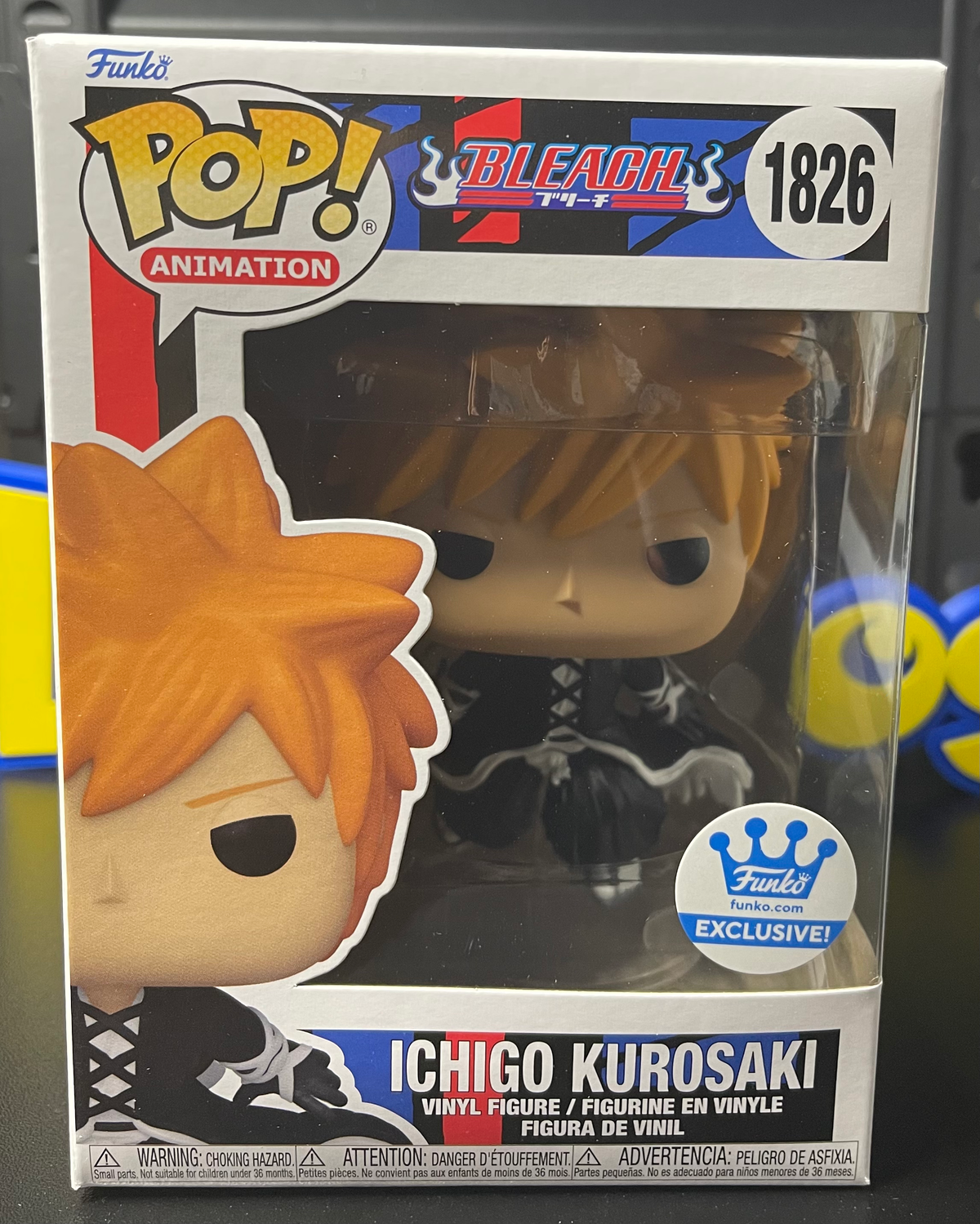 Bleach Ichigo Kurosaki Funko Pop! #1826 – Funko Exclusive image 0