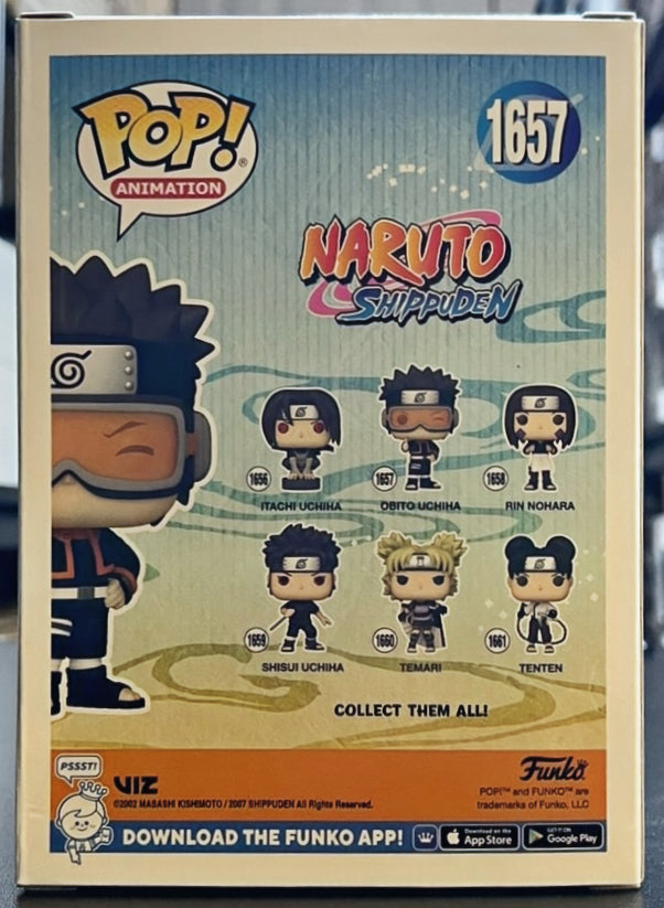 Naruto: Shippuden Obito Uchiha (Kid) Funko Pop! Vinyl Figure #1657 image 2