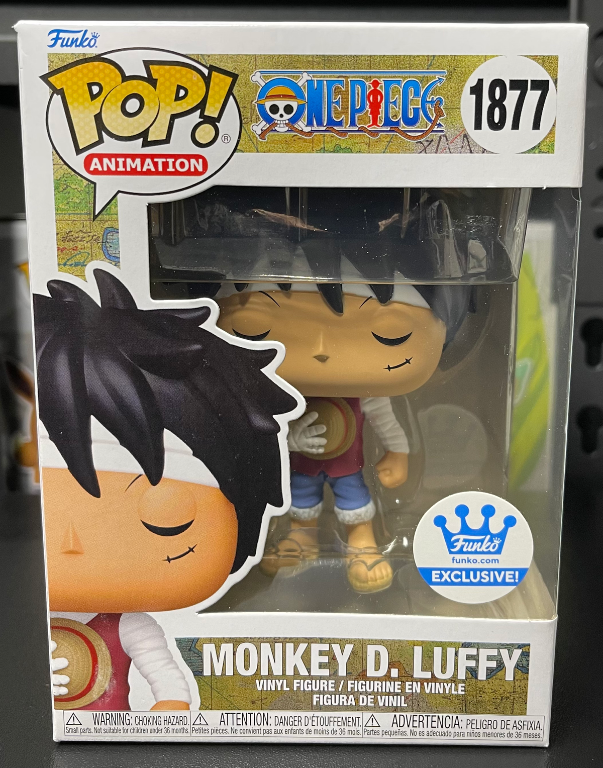 Funko Pop! One Piece Monkey D. Luffy #1877 – Funko Exclusive image 0