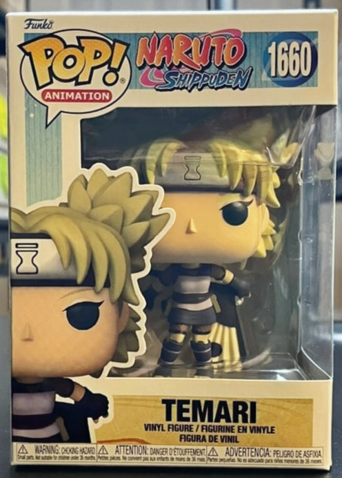 Naruto: Shippuden Temari with Fan Funko Pop! Vinyl Figure #1660 image 0