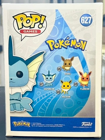 Pokemon Vaporeon Funko Pop! Vinyl Figure #627 image 2