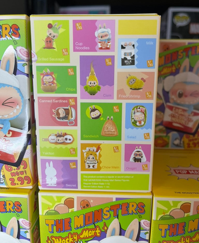 Pop Mart Labubu THE MONSTERS Wacky Mart Series Figure - Blind Box image 1