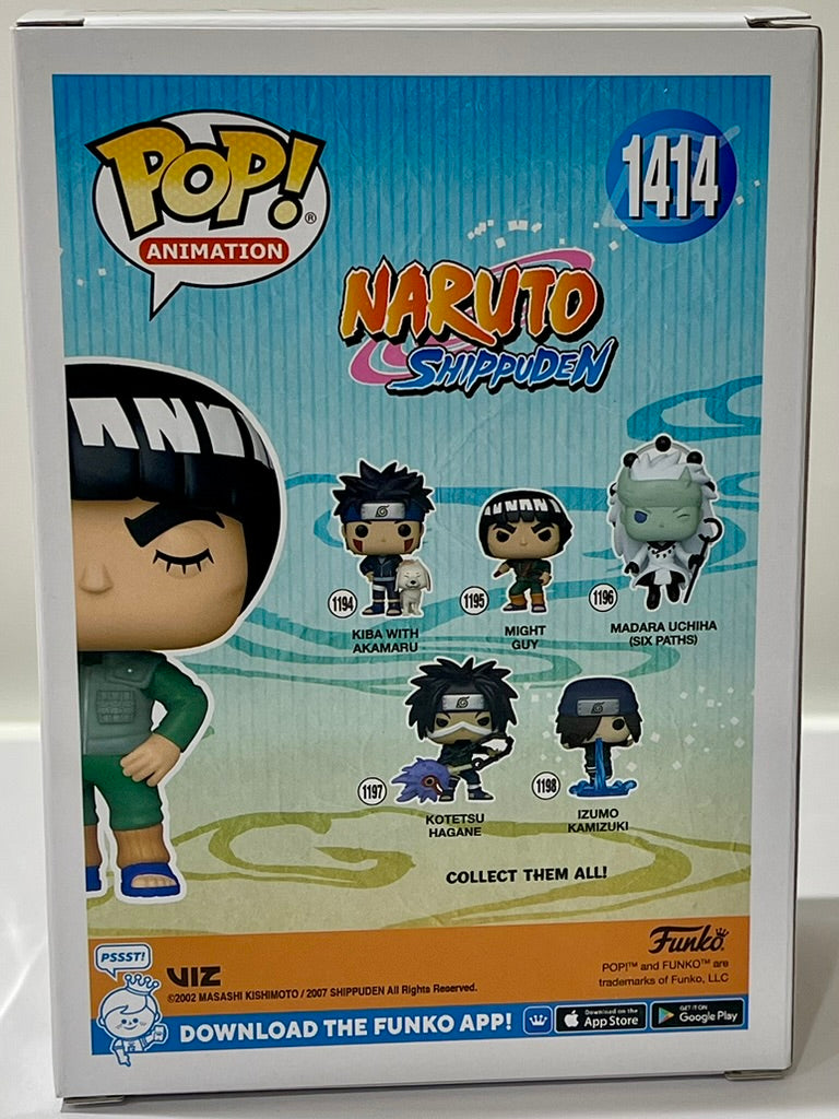 Might Guy (Winking) Funko Pop! Vinyl Figure #1414 (Hot Topic Exclusive) image 3
