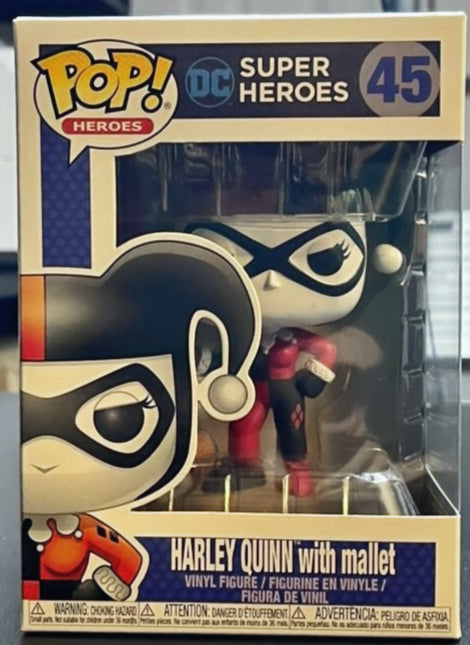 DC Comics Harley Quinn with Mallet Funko Pop! Vinyl Figure #45 image 0