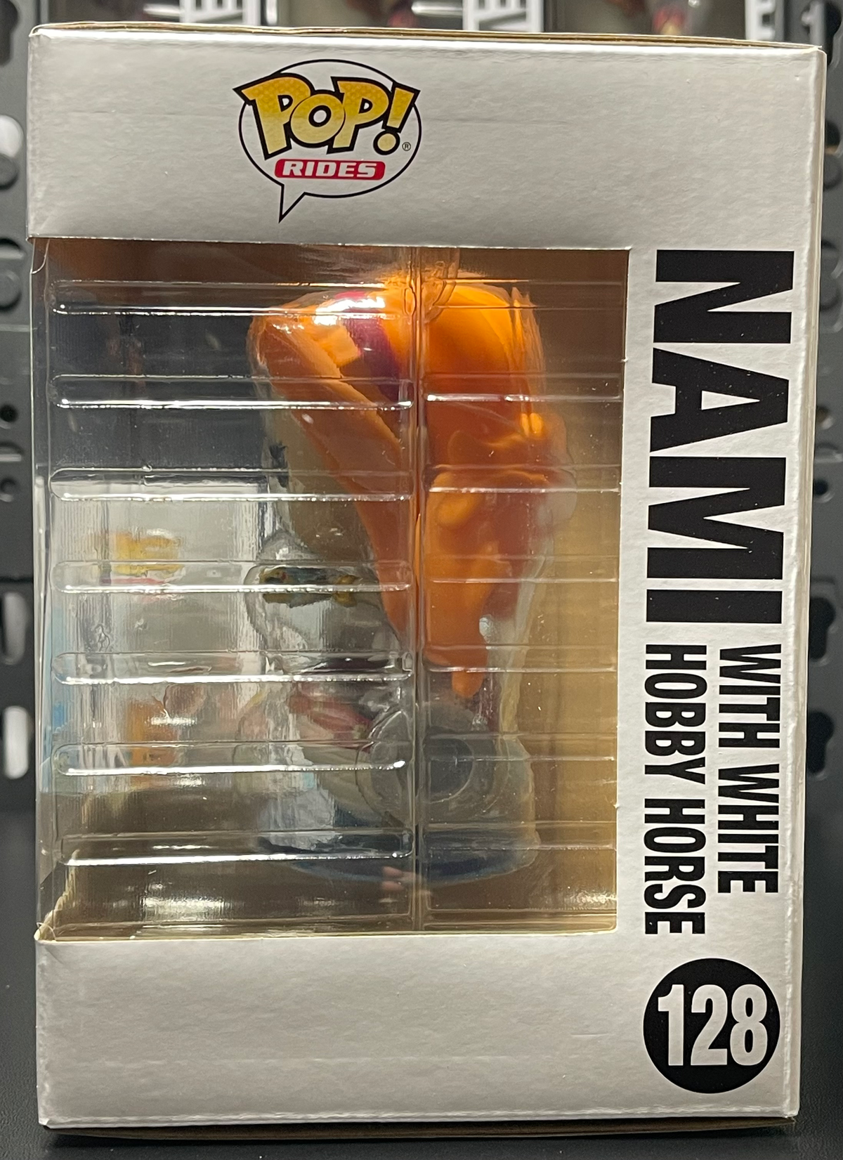 One Piece Nami with White Hobby Horse Funko Pop! Rides Deluxe #128 image 2