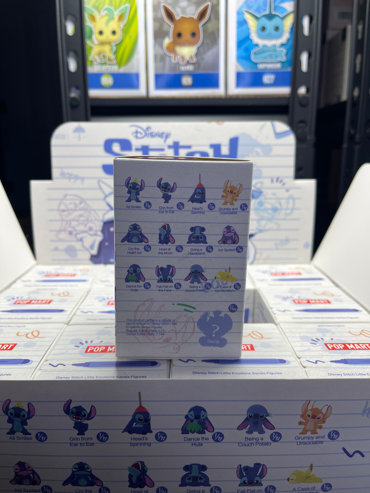 Pop Mart Disney Stitch Little Emotions Series Figures - Blind Box image 2