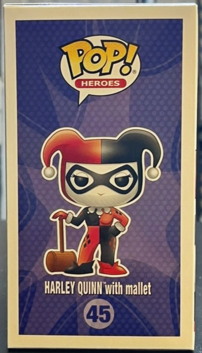 DC Comics Harley Quinn with Mallet Funko Pop! Vinyl Figure #45 image 1