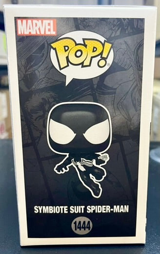 Spider-Man Comics Symbiote Suit Spider-Man Funko Pop! Vinyl Figure #1444 image 1