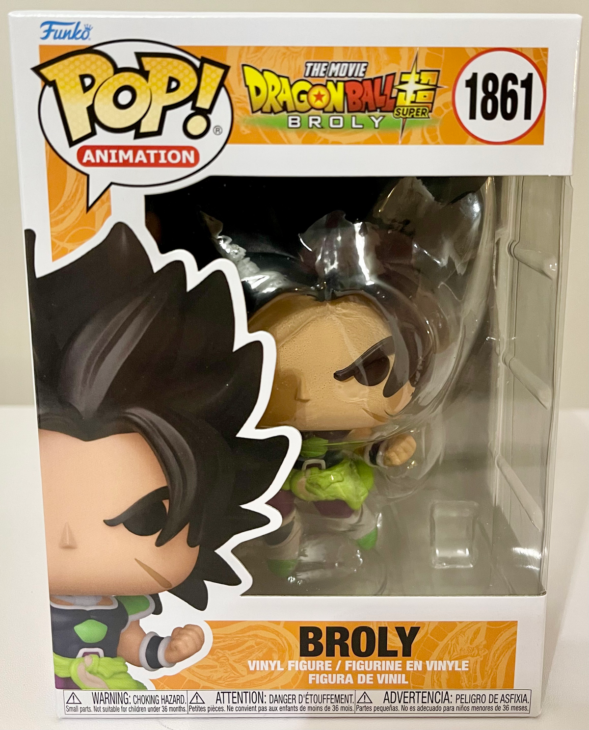 Dragon Ball Super: Broly Broly Funko Pop! Vinyl Figure #1861 image 0