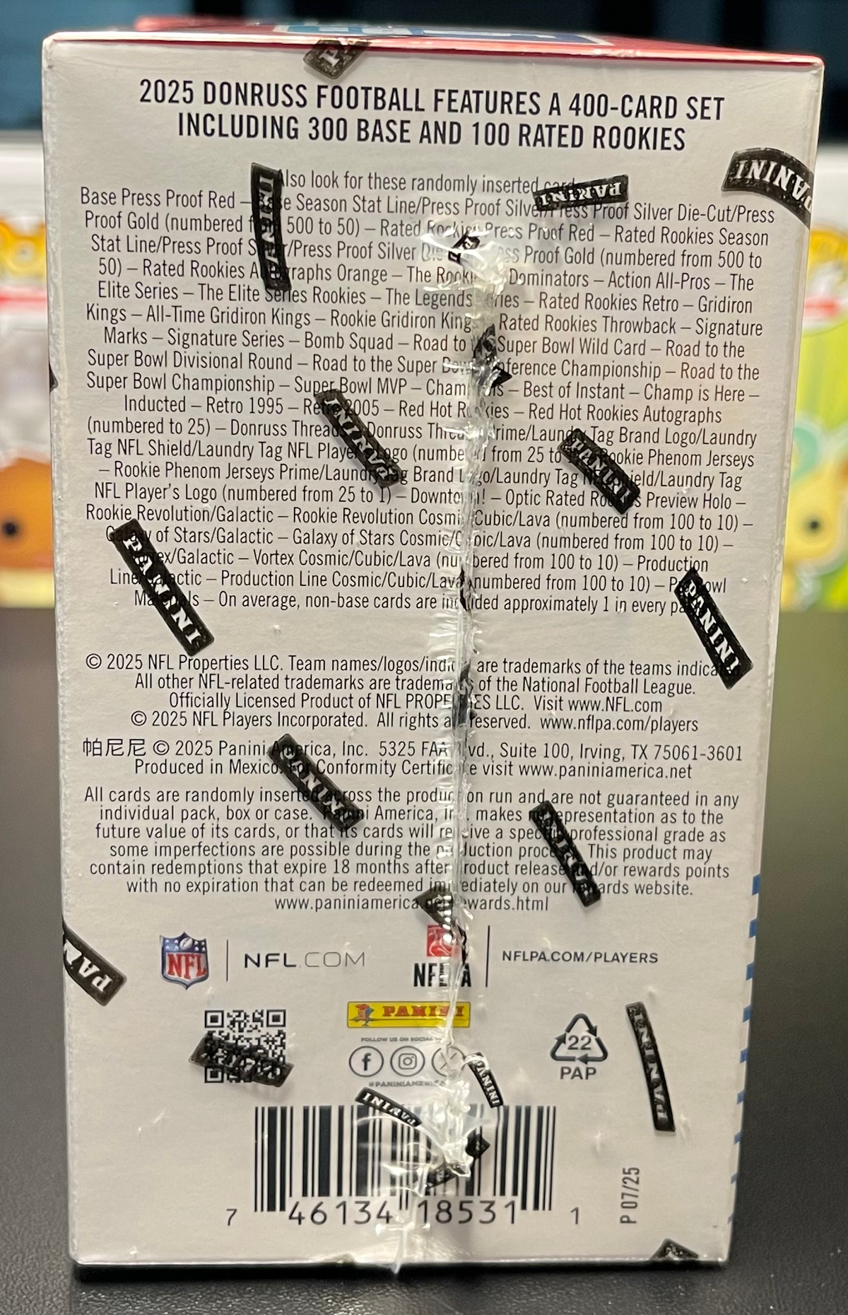 2025 Panini Donruss Football Blaster Box image 3