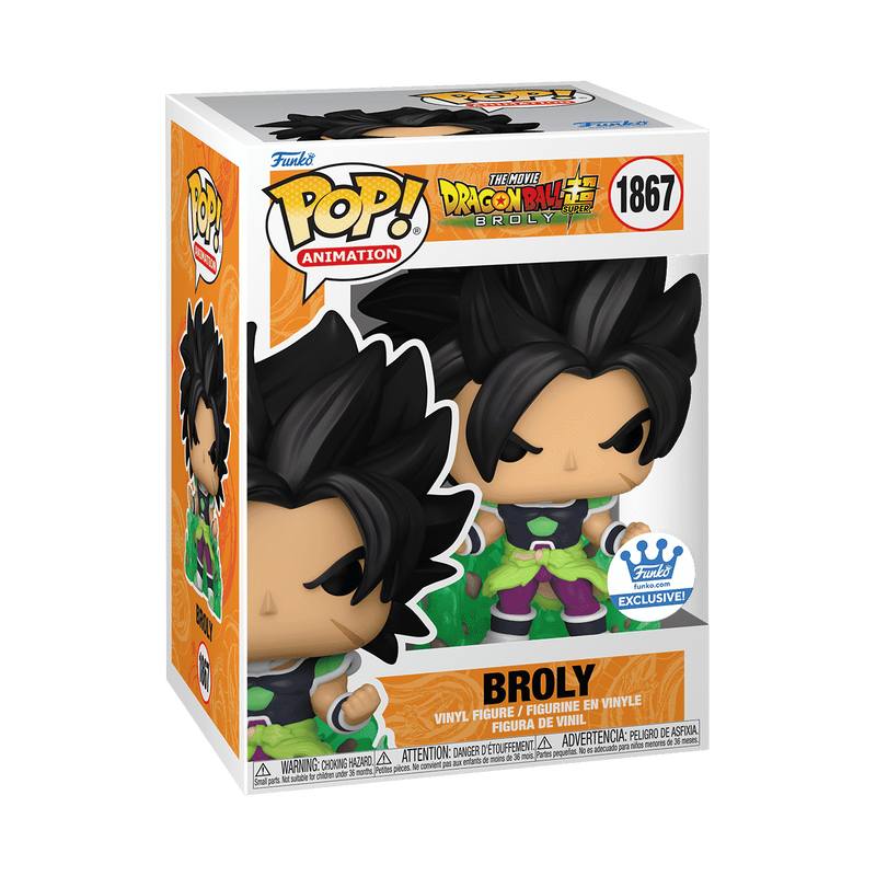 Broly (Enraged) Funko Pop! #1867 – Dragon Ball Super Exclusive image 0