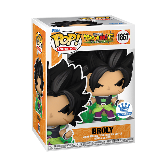 Broly (Enraged) Funko Pop! #1867 – Dragon Ball Super Exclusive image 0