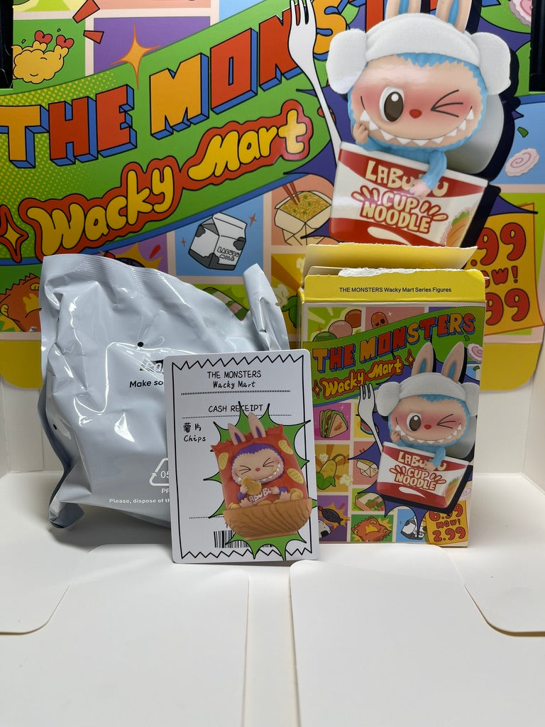 Pop Mart Labubu THE MONSTERS Wacky Mart Series Figures - Opened Box/Sealed Bag image 3
