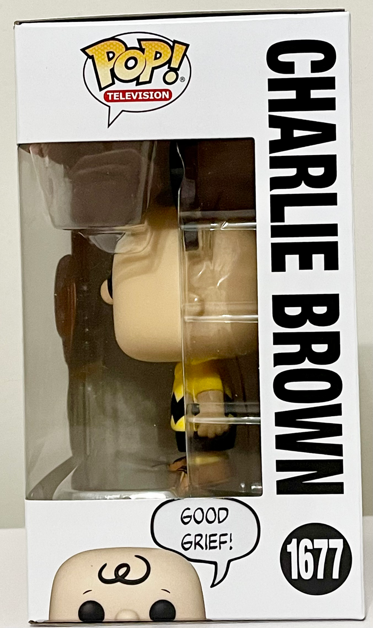 Peanuts Charlie Brown Good Grief Funko Pop Vinyl Figure #1677 image 4