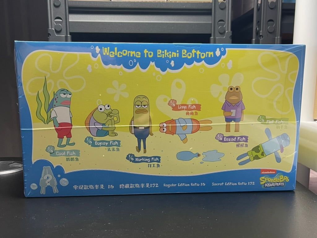 Pop Mart SpongeBob Bikini Bottom Buddies Sealed Case (6 Blind Boxes) image 1