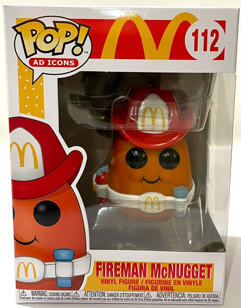 McDonald's - Fireman McNugget Funko Pop! Vinyl Figure #112 image 0