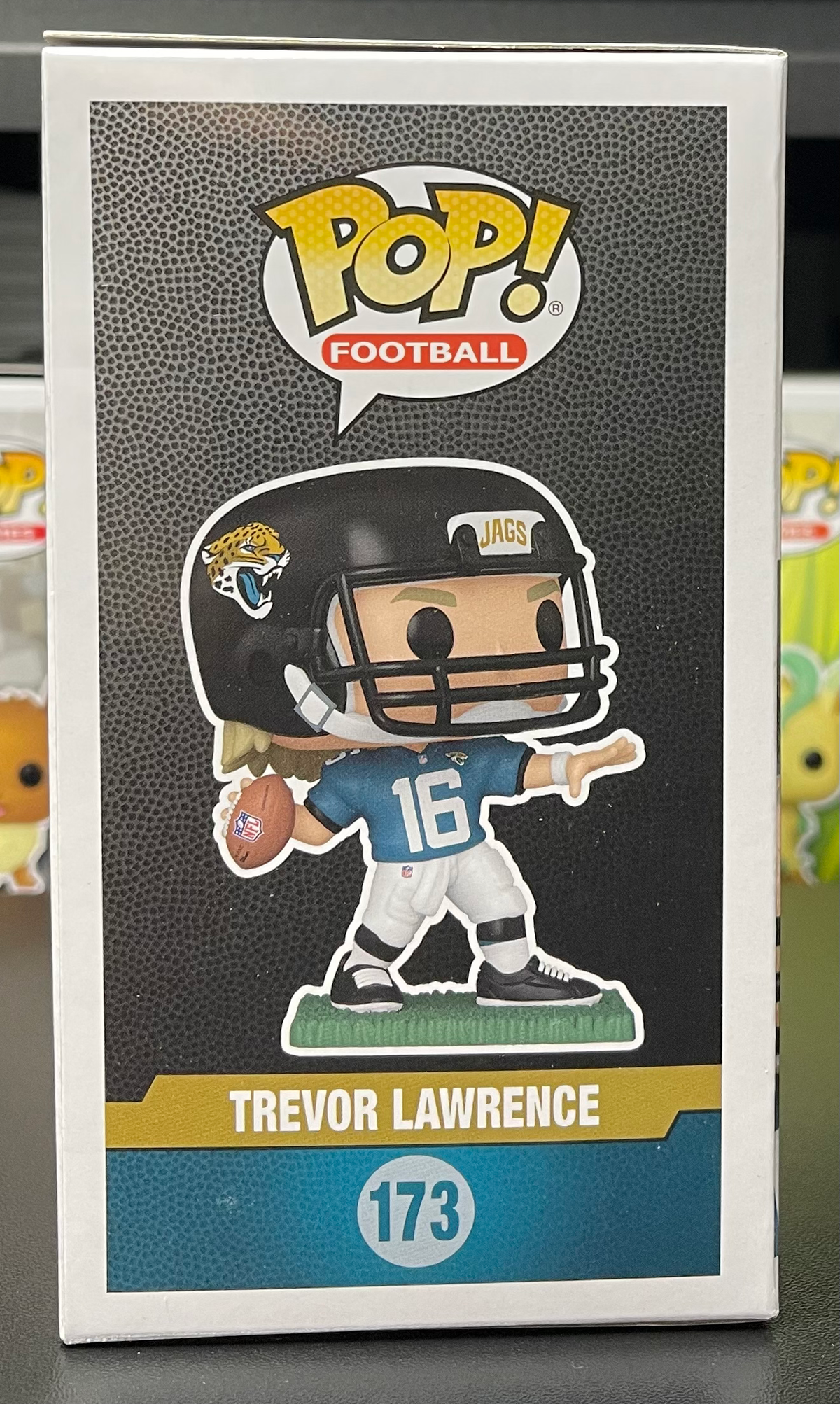 Funko Pop! Trevor Lawrence #173 – Jacksonville Jaguars (Home Uniform) image 1