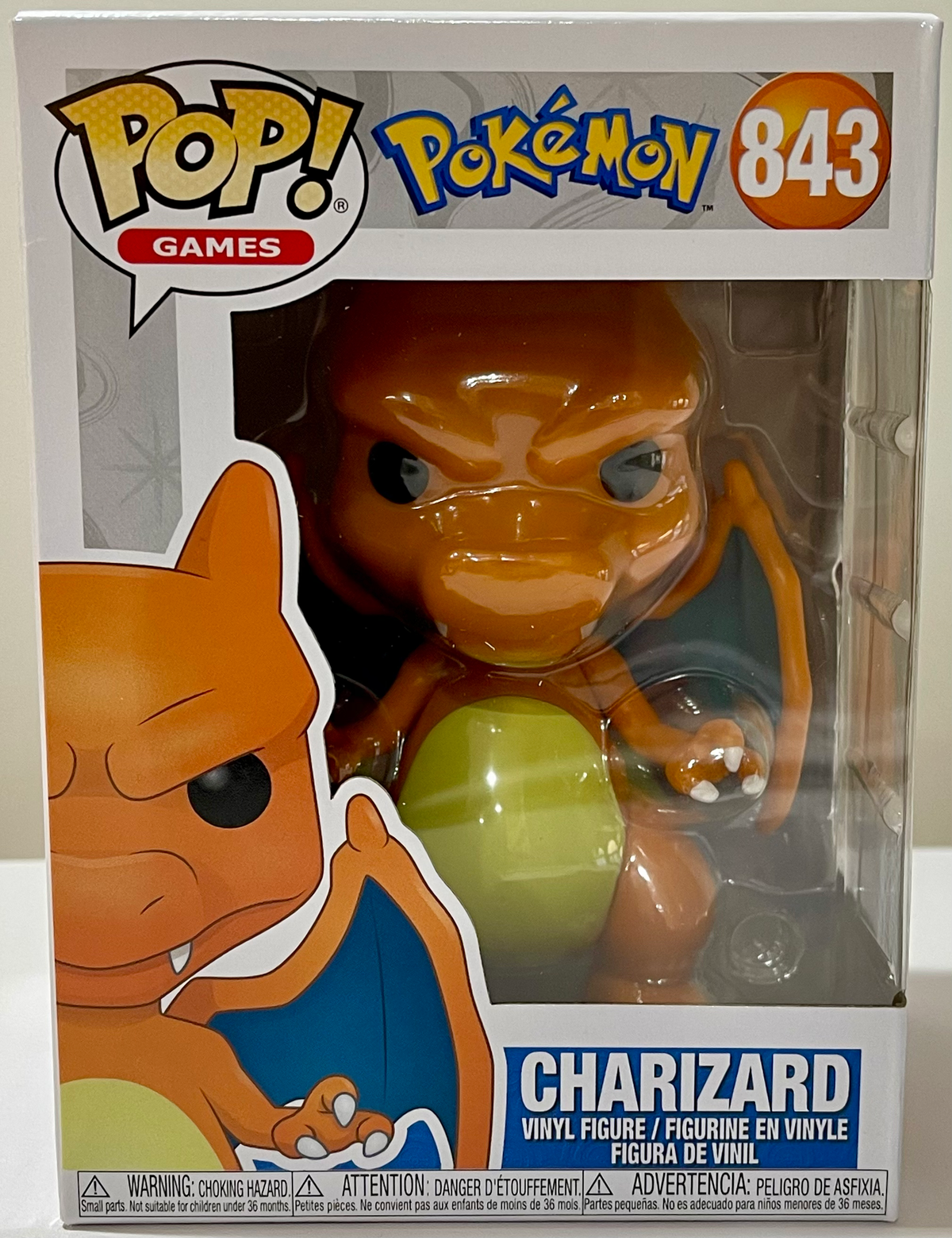 Pokemon Charizard Funko Pop! Vinyl Figure #843 image 0