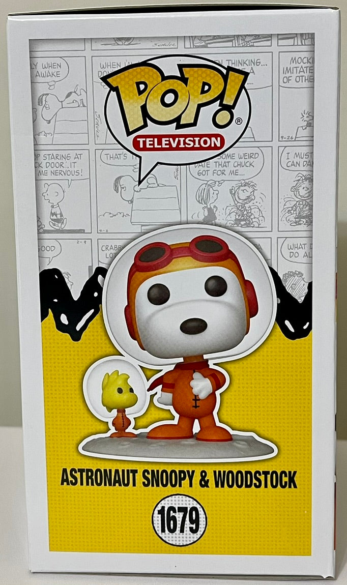 Peanuts Astronaut Snoopy & Woodstock Funko Pop Vinyl Figure #1679 image 3