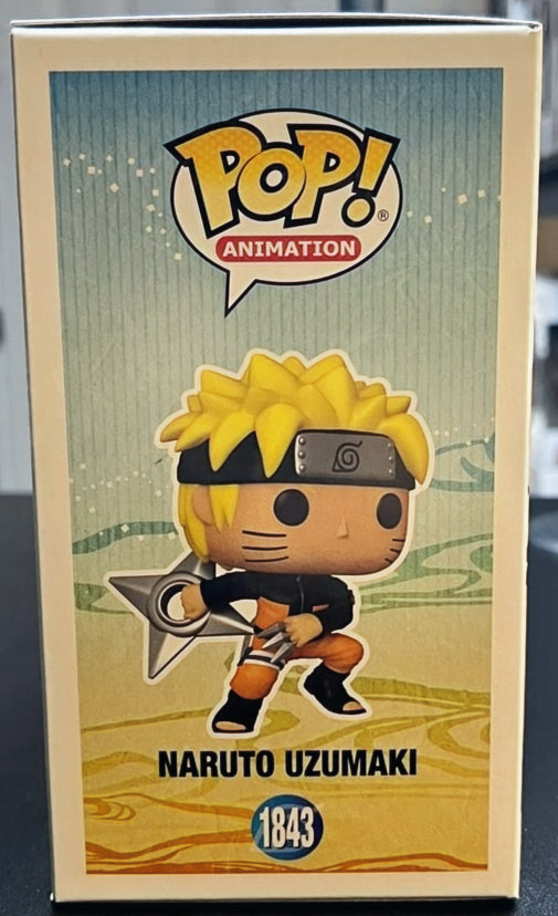 Naruto: Shippuden Naruto Uzumaki with Shuriken Funko Pop! Vinyl Figure #1843 image 1