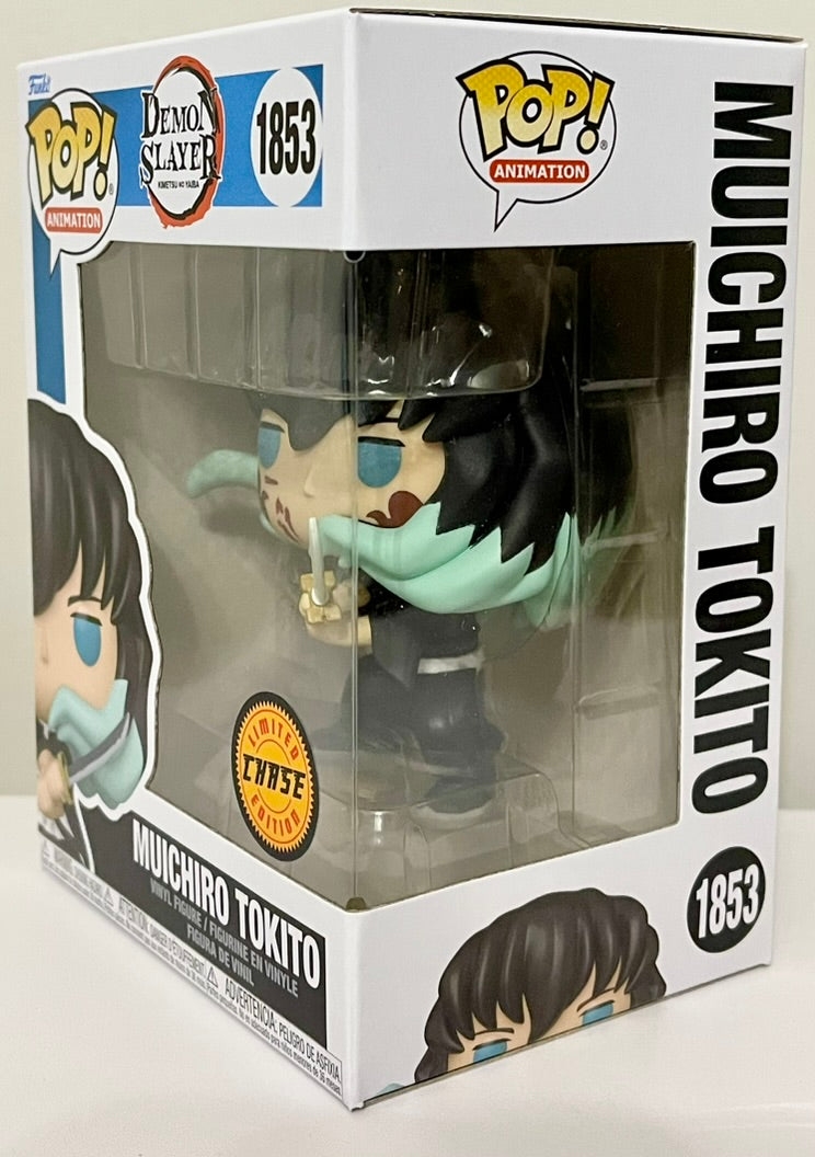 Demon Slayer Muichiro Tokito (Attack) Funko Pop Vinyl Figure #1853 - CHASE image 1