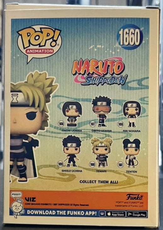 Naruto: Shippuden Temari with Fan Funko Pop! Vinyl Figure #1660 image 2