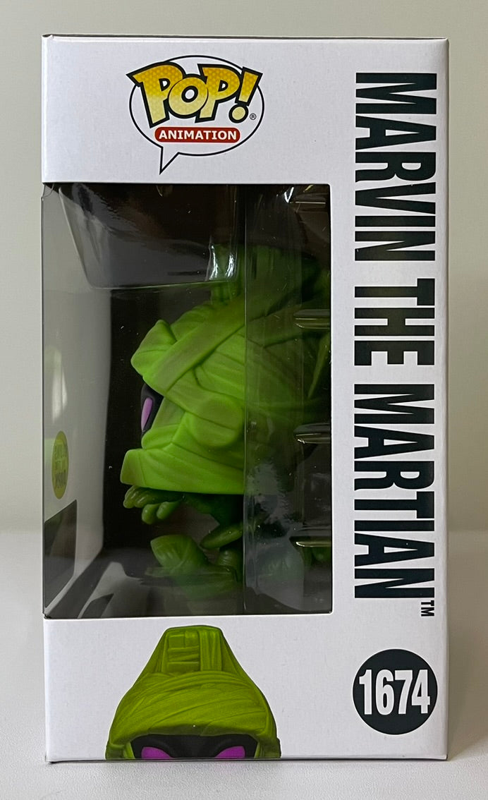 Looney Tunes Marvin the Martian in Mummy Costume (Glow) Funko Pop! #1674 image 4