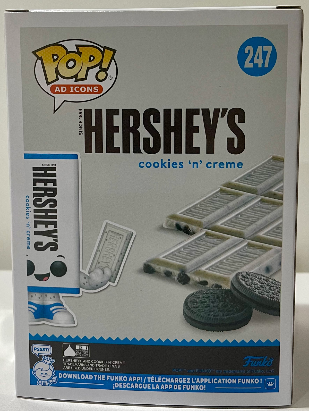Hershey's Cookies 'N' Creme Funko Pop Vinyl Figure #247 image 4