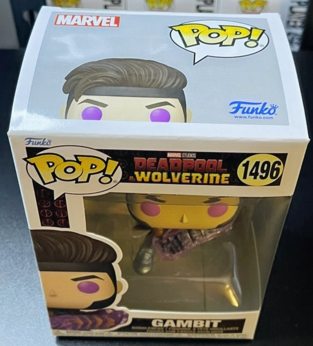 Deadpool & Wolverine Gambit Funko Pop! Vinyl Figure #1496 image 4