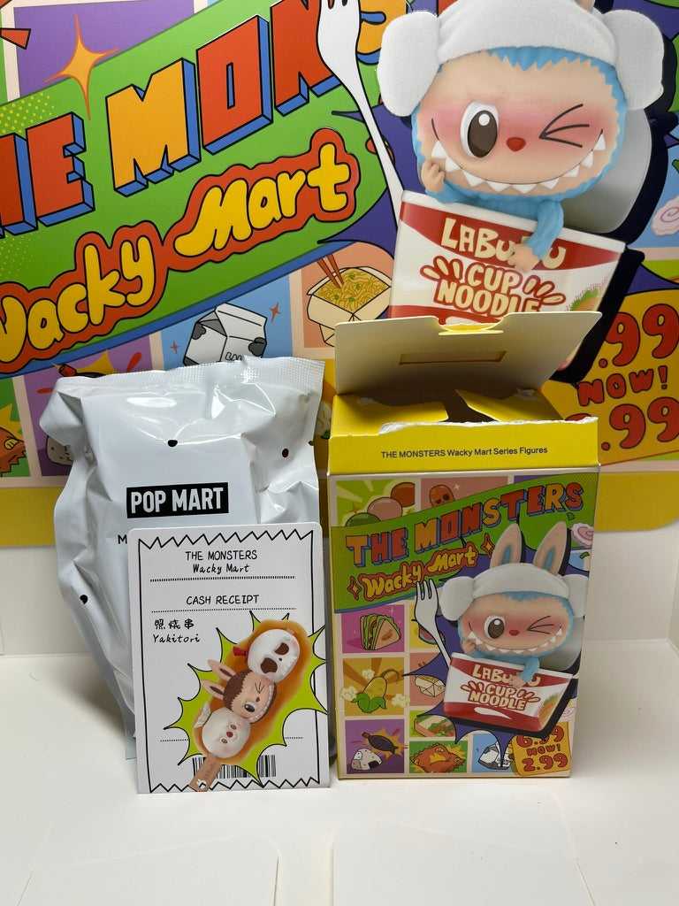 Pop Mart Labubu THE MONSTERS Wacky Mart Series Figures - Opened Box/Sealed Bag image 5