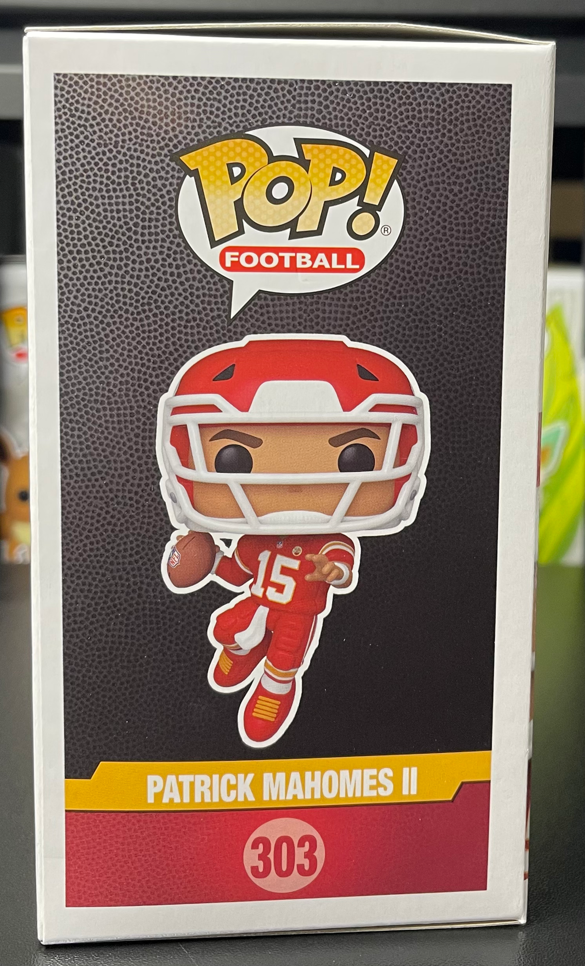 Patrick Mahomes II Funko Pop! #303 NFL Chiefs – Target Con Exclusive image 1